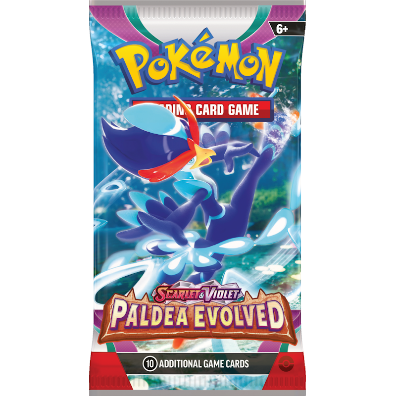 Pokemon Paldea Evolved Booster Pakke