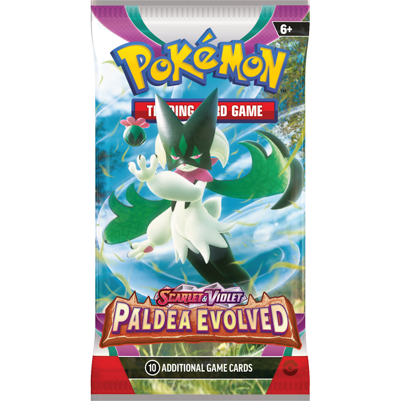 Pokemon Paldea Evolved Booster Pakke
