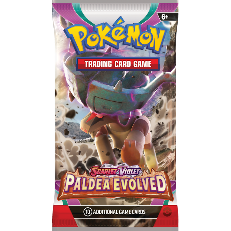 Pokemon Paldea Evolved Booster Pakke