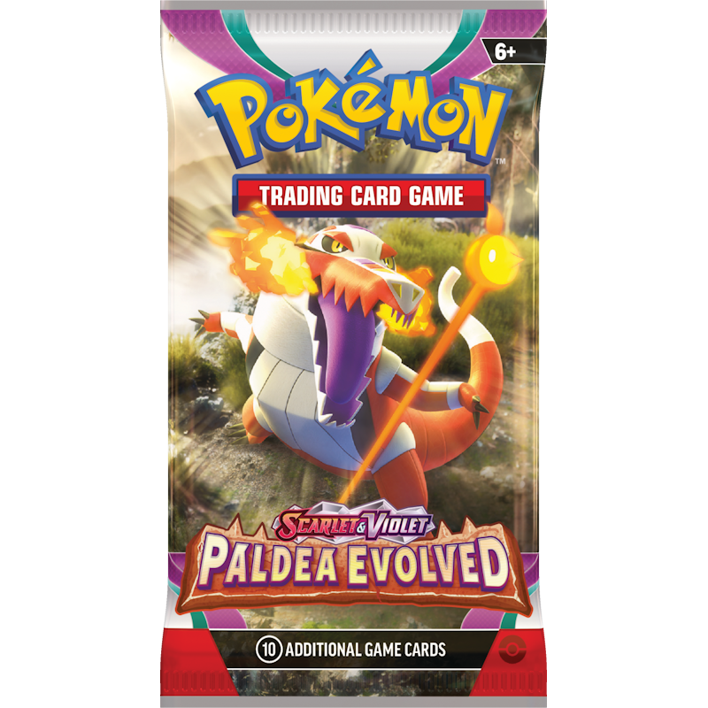 Pokemon Paldea Evolved Booster Pakke