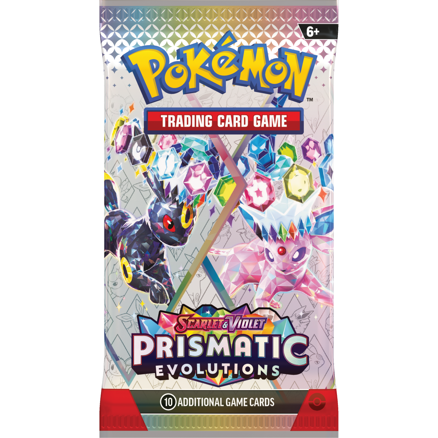 Pokemon Prismatic Evolutions Booster Pakke