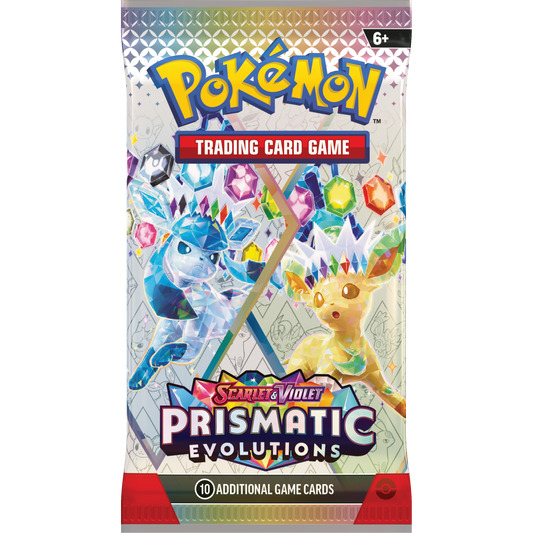 Pokemon Prismatic Evolutions Booster Pakke
